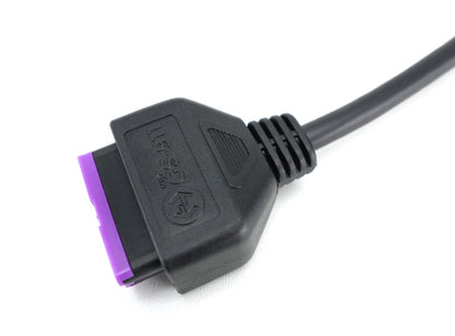 GS-911 10 Pin-Female to OBD-II Adapter Cable - For HEX GS-911