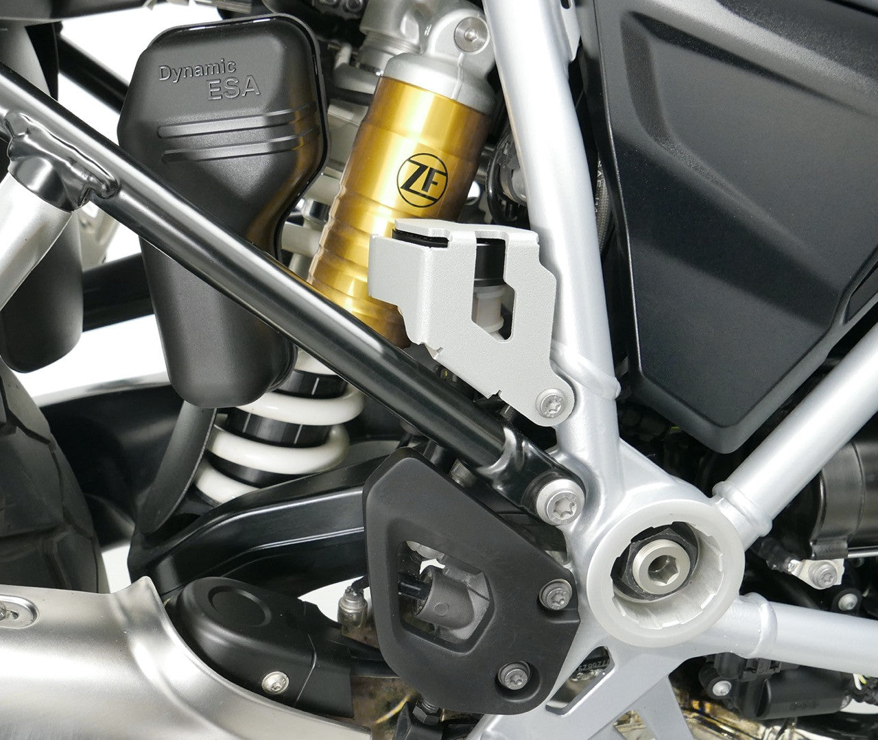Brake Reservoir Guard - Aluminum - BMW R1250GS & ADV / R1200GS & ADV, 2013-ON (WATER COOLED)