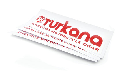 Logo Decal - Turkana - 6 Inch Long White