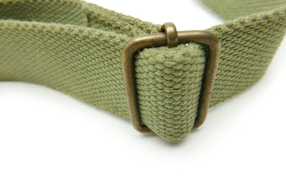 Dirt Road™ Shoulder Bag - Olive Canvas & Leather with Renedian Logo - 9”x 8”x 3”