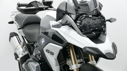 Head Light Guard - Clear Plexi / Stainless - BMW R1250GS & ADV / R1200GS & ADV, 2013- ON (WATER COOLED)