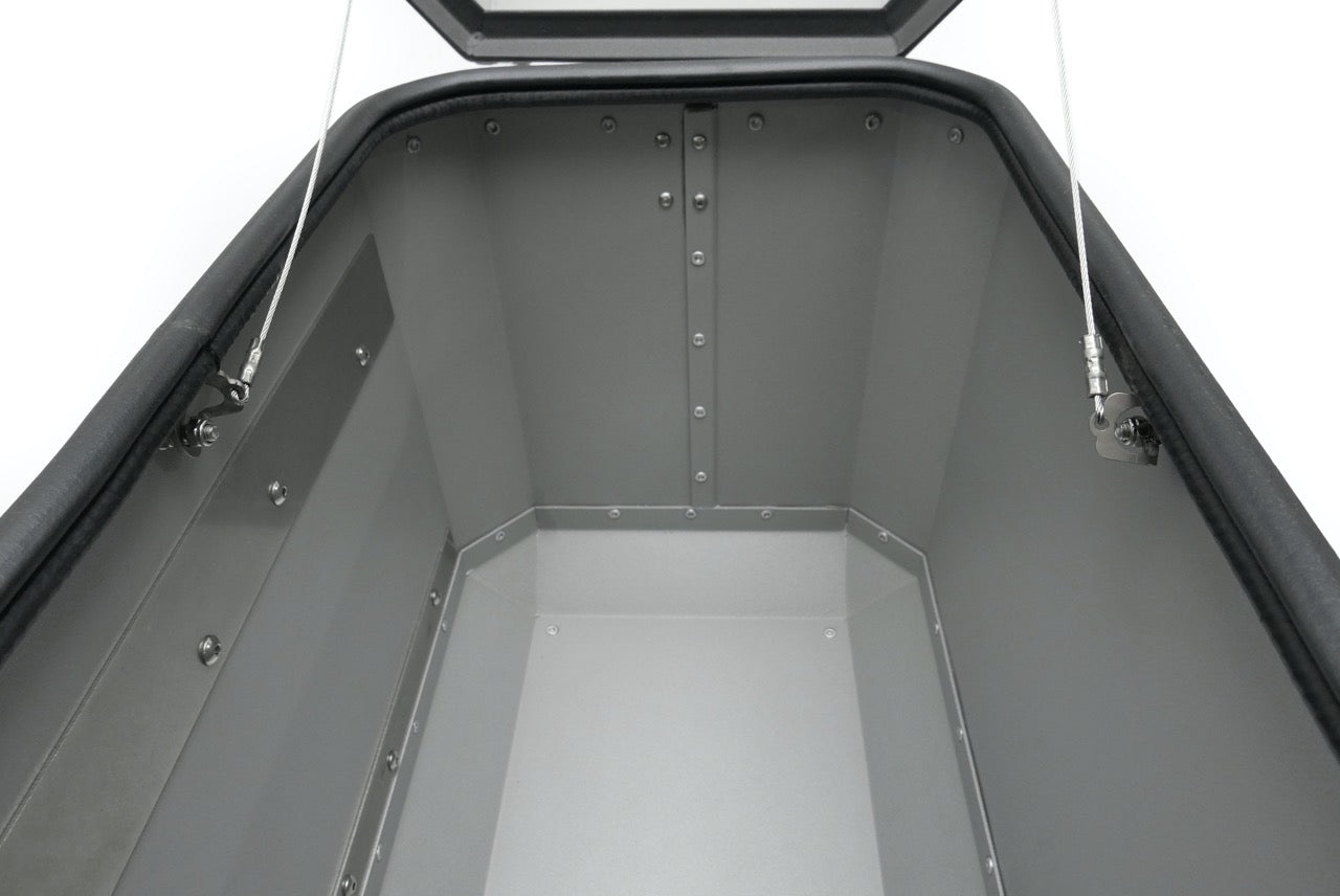 Aluminum Touring Luggage  - Rhino Case™ - 44L LEFT Hard Side Case Pannier