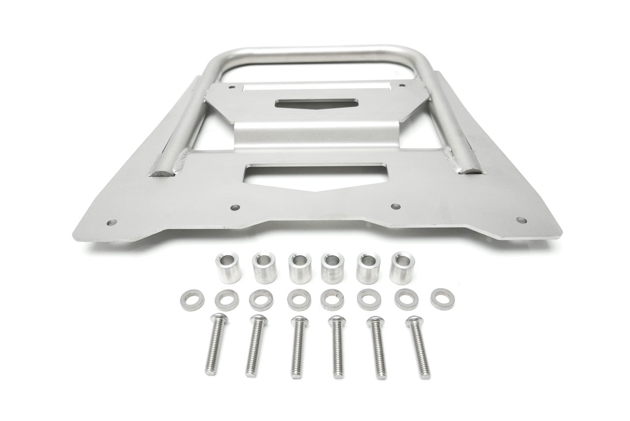 Top Case Mounting Plate (6 Holes) - Stainless Steel - BMW F850GS / F750GS