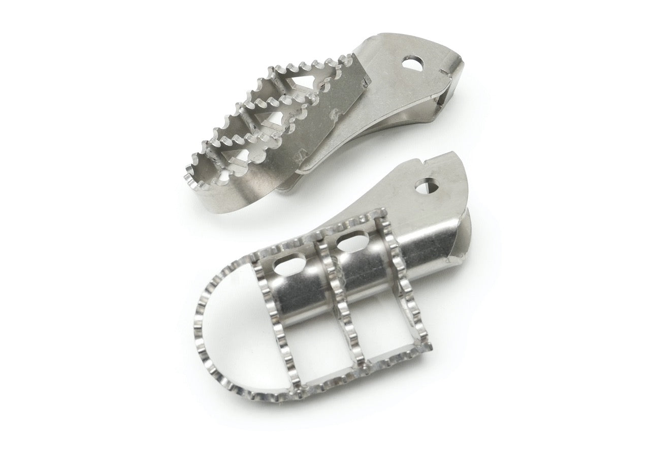 Wide Foot Pegs - Stainless Steel - BMW F850GS & ADV / F750GS